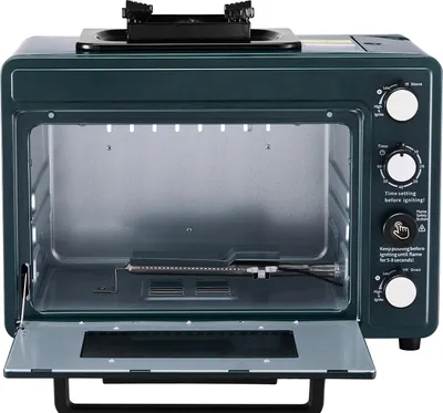Produktbild von SucceBuy Tragbarer Outdoor-Gasherd 2-in-1 mit einstellbarer Flammenkontrolle