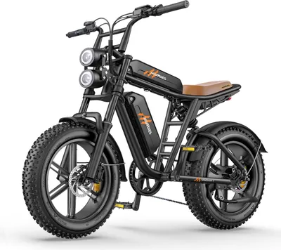 Produktbild von E-Bike HillMiles MileZoom 1 - Akku 52V31.2AH 20 Zoll Räder Hydraulische Ölbremse - Schwarz