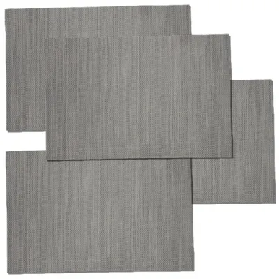 Produktbild von Tischsets aus PVC, gewebte Tischsets, 4er-Set