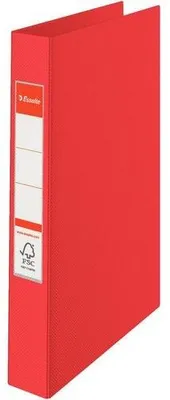 Image de Esselte - Classeur à anneaux Esselte 23 anneaux A4 19 mm rouge | 1 pièce