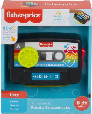 Produktbild von Fisher-Price GXX31, 0,5 Jahr(e), Mit Ton, Sprachfunktion, Kunststoff, Schwarz