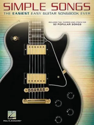 Immagine prodotto di Simple Songs - The Easiest Easy Guitar Songbook Ever 50 Popular Rock and Pop Hits with Tabs Chords and Lyrics Beginner Sheet Music Book for Guitar Students Teachers and Self-Learners