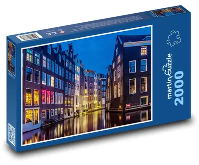 Obrázek produktu pro martinpuzzle - Puzzle 2000 - Amterdam - budovy, řeka