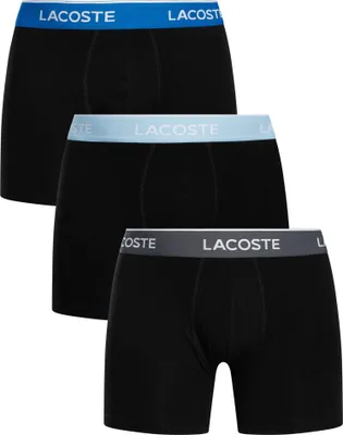 Produktbild von Lacoste 3er Boxershorts, Schwarz L