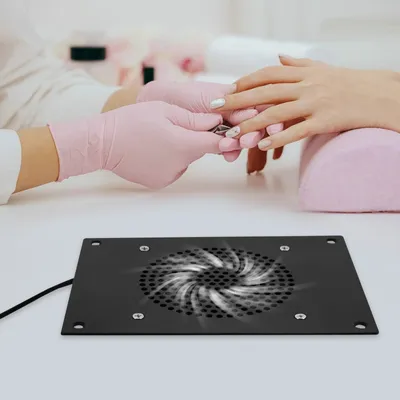 Produktbild von Desktop-Nagelstaubsauger, Leistungsstarke Funktion Tisch-Nagelstaubsauger, Nagelstaubsauger, Schwarz