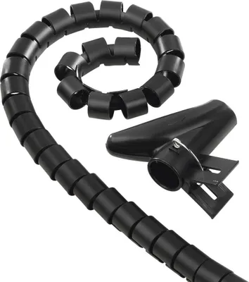 Obrázok produktu pre Hama 00220998, Trubica na vedenie kblov, Univerzlne, Plast, ierna