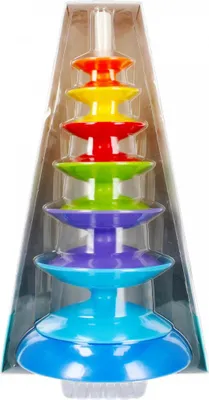 Image de Pyramide d'apprentissage 4 en 1 de Bam Bam