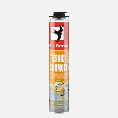 Obrázek produktu pro Montážní pěna PUR Debbex 3D pružná pistolová 750 ml