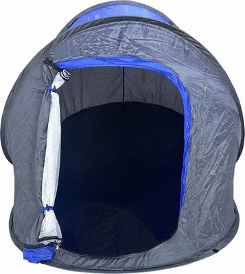 Produktbild von Pop Up Wurfzelt für 2 Personen Blau Outdoor Campingzelt Trekking Festival