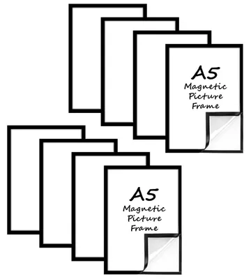 Produktbild von Fotolisten magnetisch A5, selbstklebend, 8 Stück, für Dokumente