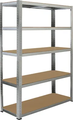 Produktbild von FIELDMANN FDR 1820 Kovový regál s 5 policami, rozmery: 120 x 40 x 180 cm