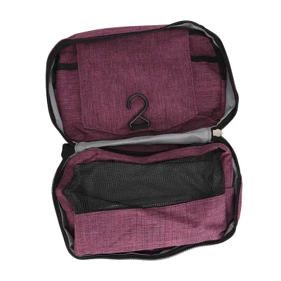Imagen del producto de Bolsa de viaje colgante para artículos de aseo, bolsa de viaje con gancho para colgar, bolsa de viaje para mujeres, bolsa de aseo con gancho para colgar, neceser colgante, bolsa colgante para artículos de aseo