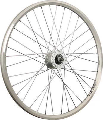 Produktbild von 26 Zoll Vorderrad Zac2000 geöst Nabendynamo Rollenbremse Shimano DH-C6000-3R silber