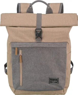 A studio shot of a backpack.