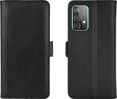 Produktbild von Mobigear Slim Magnet Samsung Galaxy A52s 5G Hülle Klapphülle Geldbörse - Schwarz