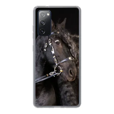Produktbild von MuchoWow® Handyhülle Schutzhülle Hülle für Samsung Galaxy S20 FE Pferd - Halfter - Mähne Silikon Softcase Handy Hülle - Abdeckung