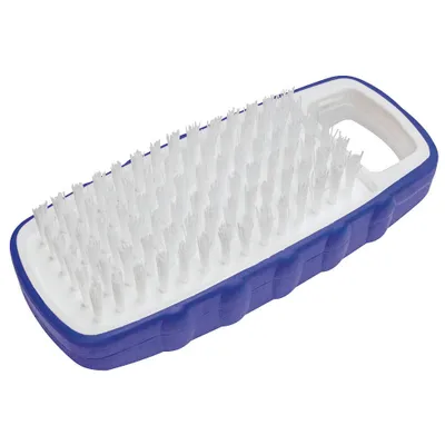 Produktbild von Peggy Perfect Nagelbürste blau weiß Kunststoff