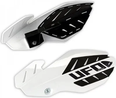 Imagen del producto de Guantes protectores para manos, compatibles con Husqvarna TC/TE 125 (modelos 2014-2020), FC (modelos 2016-2020), color blanco/ (con protecciones)