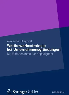 Zdjęcie produktu dla Wettbewerbsstrategie bei Unternehmensgründungen
