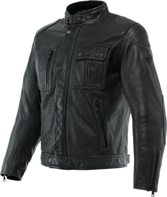Produktbild von Dainese Atlas Motorrad Lederjacke, schwarz, 48