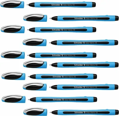 Immagine prodotto di Biros Schneider Slider Memo XB - set da 10 nero