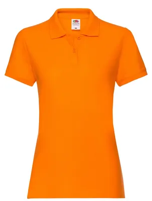Produktbild von Fruit of the Loom - "Premium" Poloshirt für Damen FK2965 (XS) (Orange)
