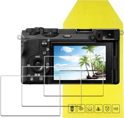 3 Stück Kamera Displayschutzfolien für Sony Alpha A6700