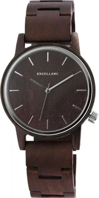 Produktbild von Excellanc Herren Holz Armbanduhr Uhr 2800052-003