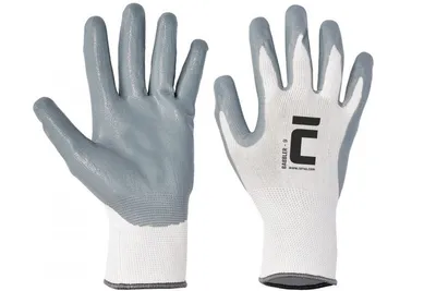 Zdjęcie produktu dla Rukavice nylonové Babbler, dlaň nitril, velikost L/9