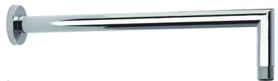 Produktbild von Brausearm eckig 32,5 cm Edelstahl mit Wandrosette