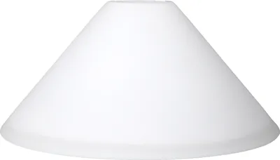 Produktbild von Schusterschirm Lampenglas weiß matt Ø 220mm Vestaschirm Leuchtenglas