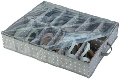 Produktbild von schuhablagekorb 60 x 76 x 15 cm braun