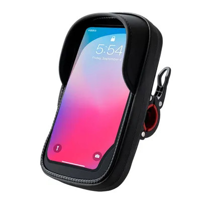 Immagine prodotto di ROCKBROS borsa manubrio bici impermeabile borsa bici porta cellulare per 6,7 pollici