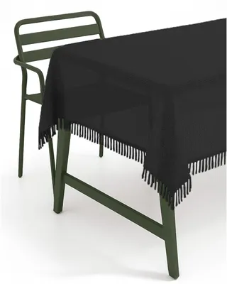 Obrázok produktu pre Nepremokavá obrus na záhradu s volánmi, 130 x 160 cm