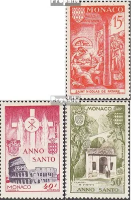 Produktbild von Briefmarken Monaco 1951 Mi 429-440 (kompl.Ausg.) postfrisch Heiliges Jahr
