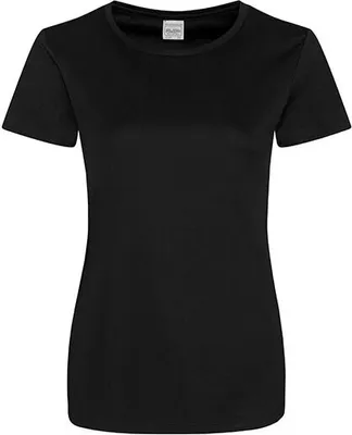 Immagine prodotto di Just Cool JC025 | Donna Cool Smooth T / USF 30+ - Colore: Jet Black - Taglia: L