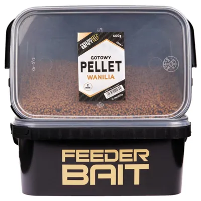 Produktbild von Fertige Feeder Bait Pellets in einem Eimer Vanille 2mm