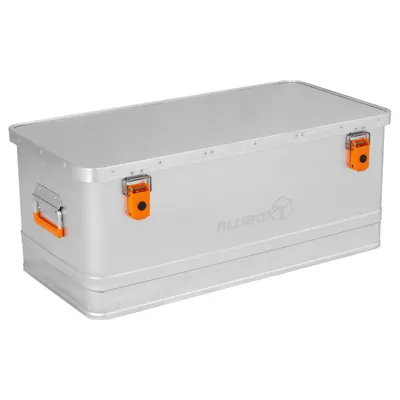 Produktbild von ALUBOX Alukiste Easy 79 Liter, viel Stauraum, leicht, ohne Schloss
