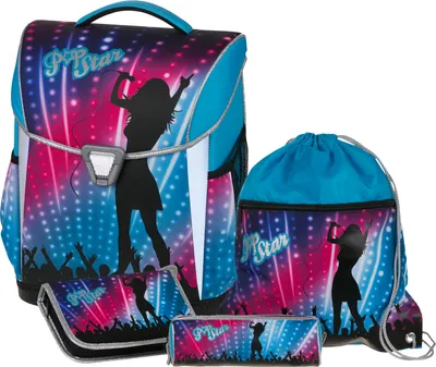 Produktbild von SCHNEIDERS Schulranzenset 4tlg. fuchsia