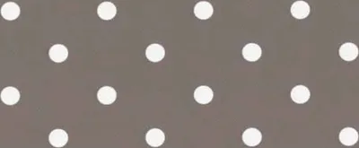 Produktbild von Klebefolie Möbelfolie selbstklebend Taupe graubraun Punkte Dots 0,45 m x 15 m