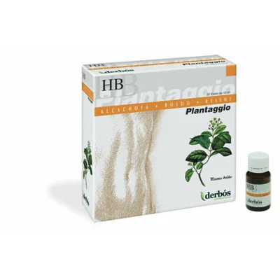 Produktbild von Dherbos Plantaggio Hb 20 Viales