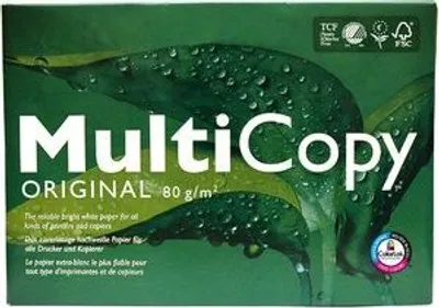 Produktbild von Kopierpap.Multicopy ORIGINAL weiß A4 80g 5x500 Blatt