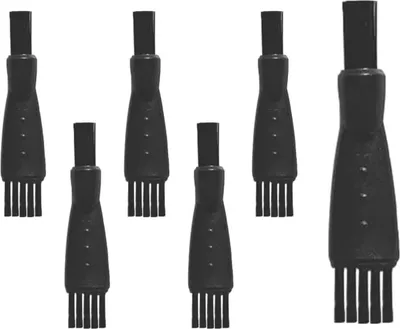 Produktbild von 6 Stück Rasierer Reinigungsbrush, Rasierpinsel-Satz, ideal für gillette rasierer, Make-up und pinsel reinigung, praktisch für rasierer und reinigungspinsel