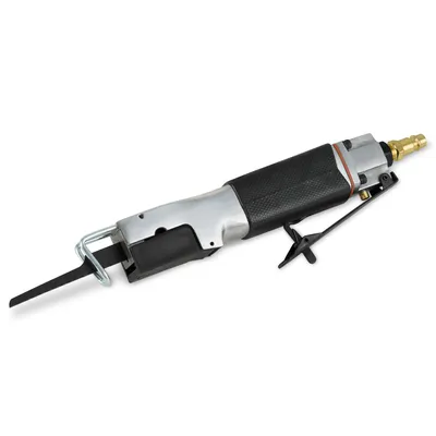 Image de Scie pneumatique EBERTH pour carrosserie, scie sauteuse, scie pneumatique pour métal, carrosserie, acier, aluminium, plastique, scie à tôle, 10 000 coups/min.