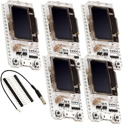 Produktbild von AZ-Delivery Mikrocontroller NodeMCU ESP32 Heltec mit 0,96" OLED Display & 868Mhz LoRa, 5x NodeMCU ESP32