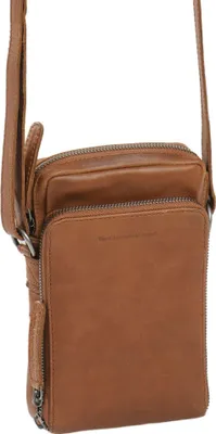 Produktbild von The Chesterfield Brand Wax Pull-up Leder Handytasche 1 Liter Hamilton 31 cognac