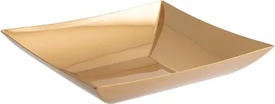 Produktbild von Sambonet Linea Q Edelstahl/PVD Gold Obstschale 24x24 55526G24