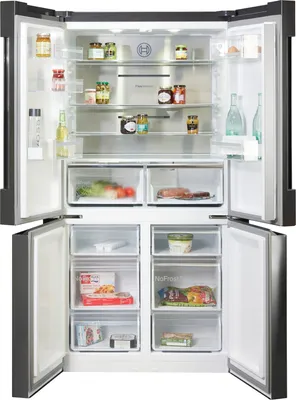 Immagine prodotto di Bosch KFN96APEA Serie 4 Side by Side Multi Door, acciaio inox No Frost