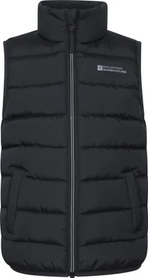 Produktbild von Mountain Warehouse - "Rocko" Weste Wattiert für Kinder MW1076 (104) (Schwarz)