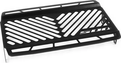 Produktbild von ZIEGER Kühlerabdeckung kompatibel mit Honda CMX 500 Rebel Design Logo schwarz